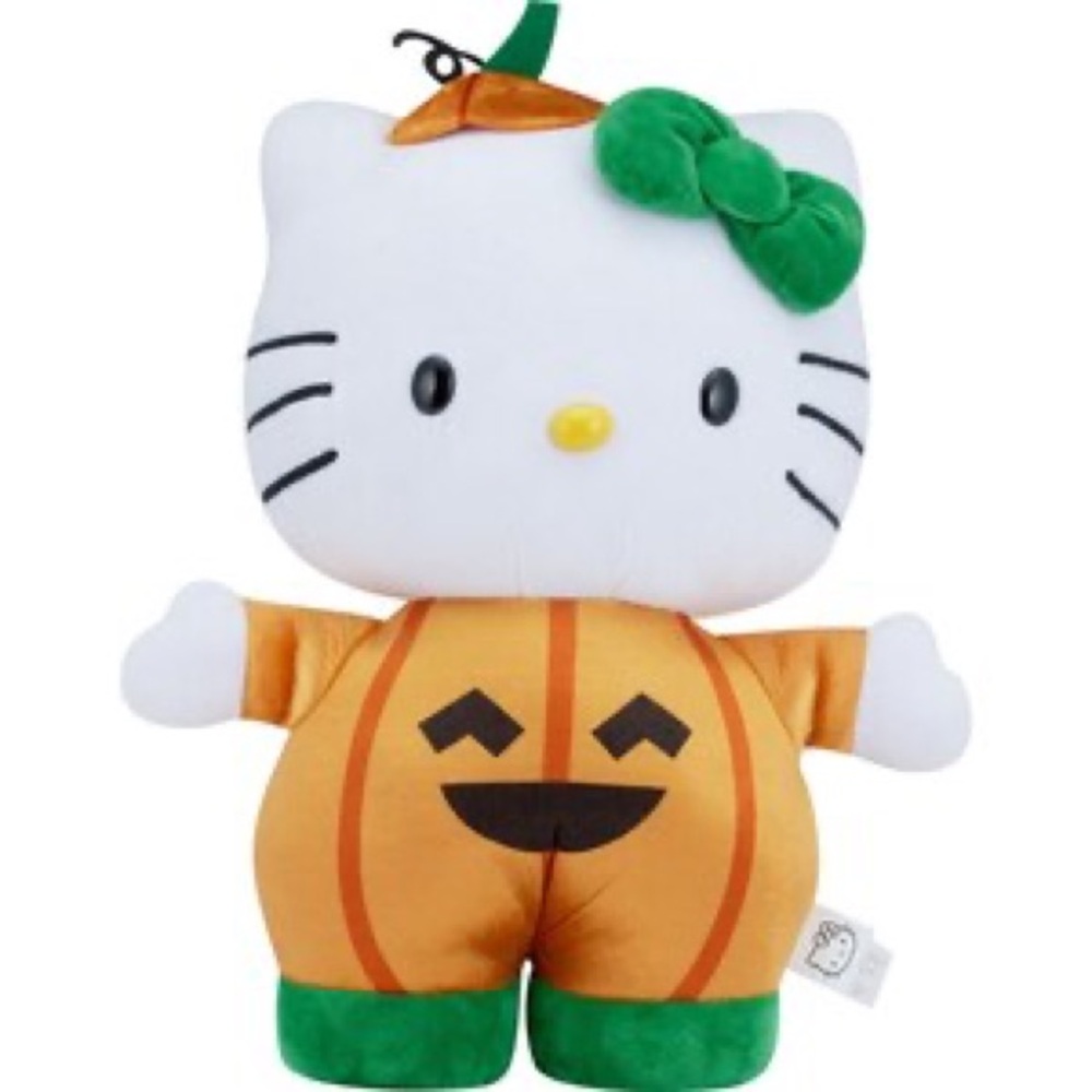 Hello Kitty Halloween Pumpkin 2025 Door Greeter 19.5”